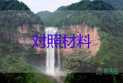 黨支部五對(duì)照材料6篇