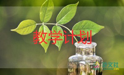 半學(xué)期教學(xué)計(jì)劃模板8篇