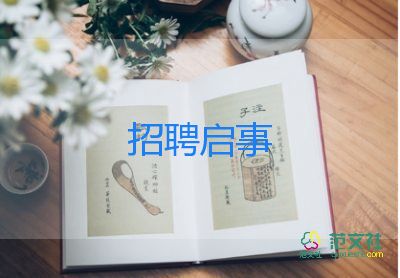 某公司招聘計(jì)劃書6篇