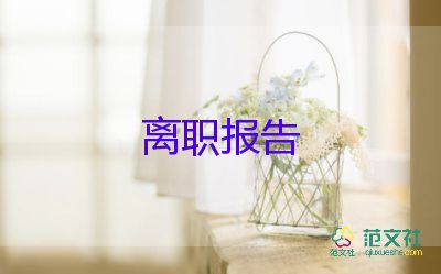 公司經(jīng)理辭職報(bào)告書(shū)模板6篇