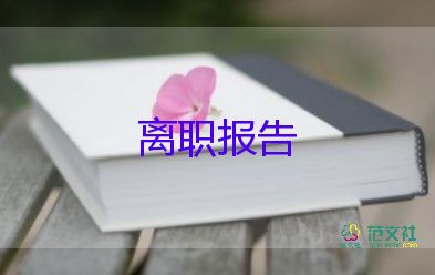 辭職申請(qǐng)書紙模板8篇